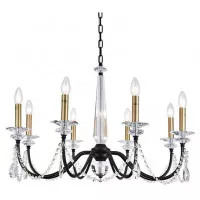 Подвесная люстра Newport АНАСТАСИЯ 3978/C black+brass Подвесная люстра Newport АНАСТАСИЯ 3978/C black+brass