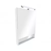 Шкаф зеркальный Roca The Gap 850x800x129 мм с LED светильником и розеткой белый глянец ZRU9302887 Шкаф зеркальный Roca The Gap 850x800x129 мм с LED светильником и розеткой белый глянец ZRU9302887