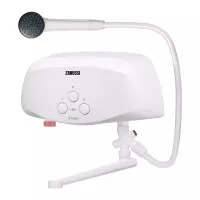 Водонагреватель проточный электрический Zanussi 3-logic 5.5 TS 5.5 кВт кран и душ 1064836