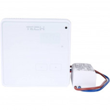 Беспроводной комнатный терморегулятор белый TECH R-8z (WG.11.0540) Беспроводной комнатный терморегулятор белый TECH R-8z (WG.11.0540)