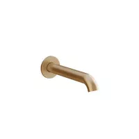Излив настенный Gessi Origini 192 мм Warm Bronze Brushed PVD 66103#726 Излив настенный Gessi Origini 192 мм Warm Bronze Brushed PVD 66103#726