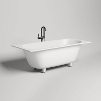 Ванна встраиваемая Salini Ornella Axis 170 170 х 75 х 60 см S-Stone белый матовый 103423M/23101H