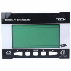 Беcпроводной комнатный двухпозиционный терморегулятор. Белый TECH ST-290 v 2 (ST-290 v 2) Беcпроводной комнатный двухпозиционный терморегулятор. Белый TECH ST-290 v 2 (ST-290 v 2)