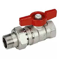 Кран шаровой Giacomini 3/4 ВР-американка бабочка хром R259X005R Кран шаровой Giacomini 3/4 ВР-американка бабочка хром R259X005R