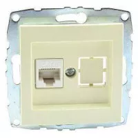 Розетка компьютерная RJ-45 без рамки Mono Electric Despina / Larissa 500-001705-125 Розетка компьютерная RJ-45 без рамки Mono Electric Despina / Larissa 500-001705-125