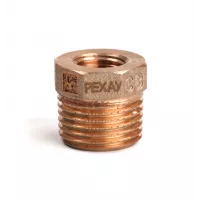 Футорка редукционная REHAU AURLINE НВ 1/2 x 1/4 красная бронза 12084781001 Футорка редукционная REHAU AURLINE НВ 1/2 x 1/4 красная бронза 12084781001